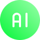 AI and data intelligence icon
