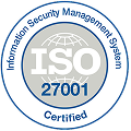 ISO 27001 Information Security Management certified