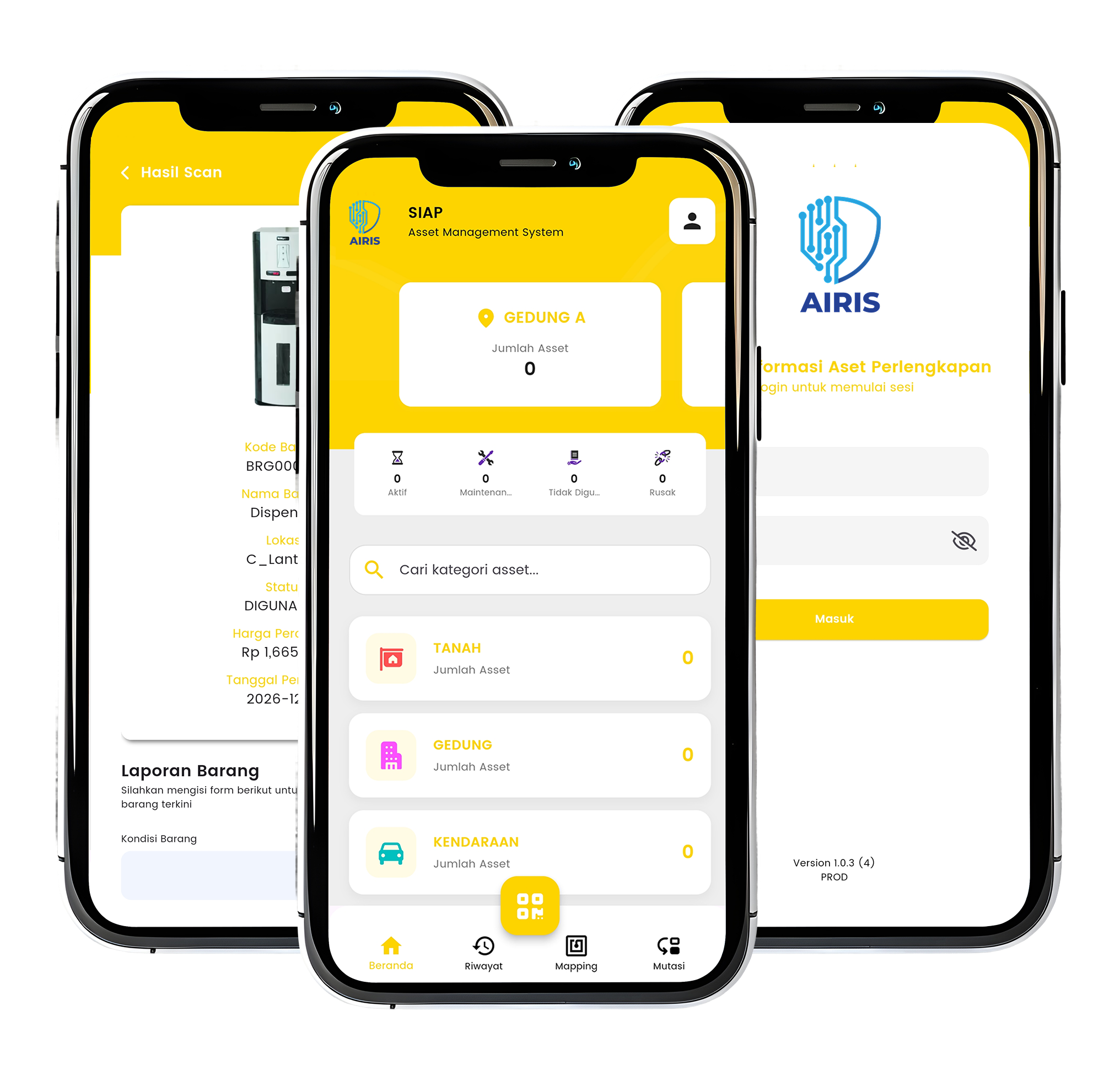 AIRIS Android application