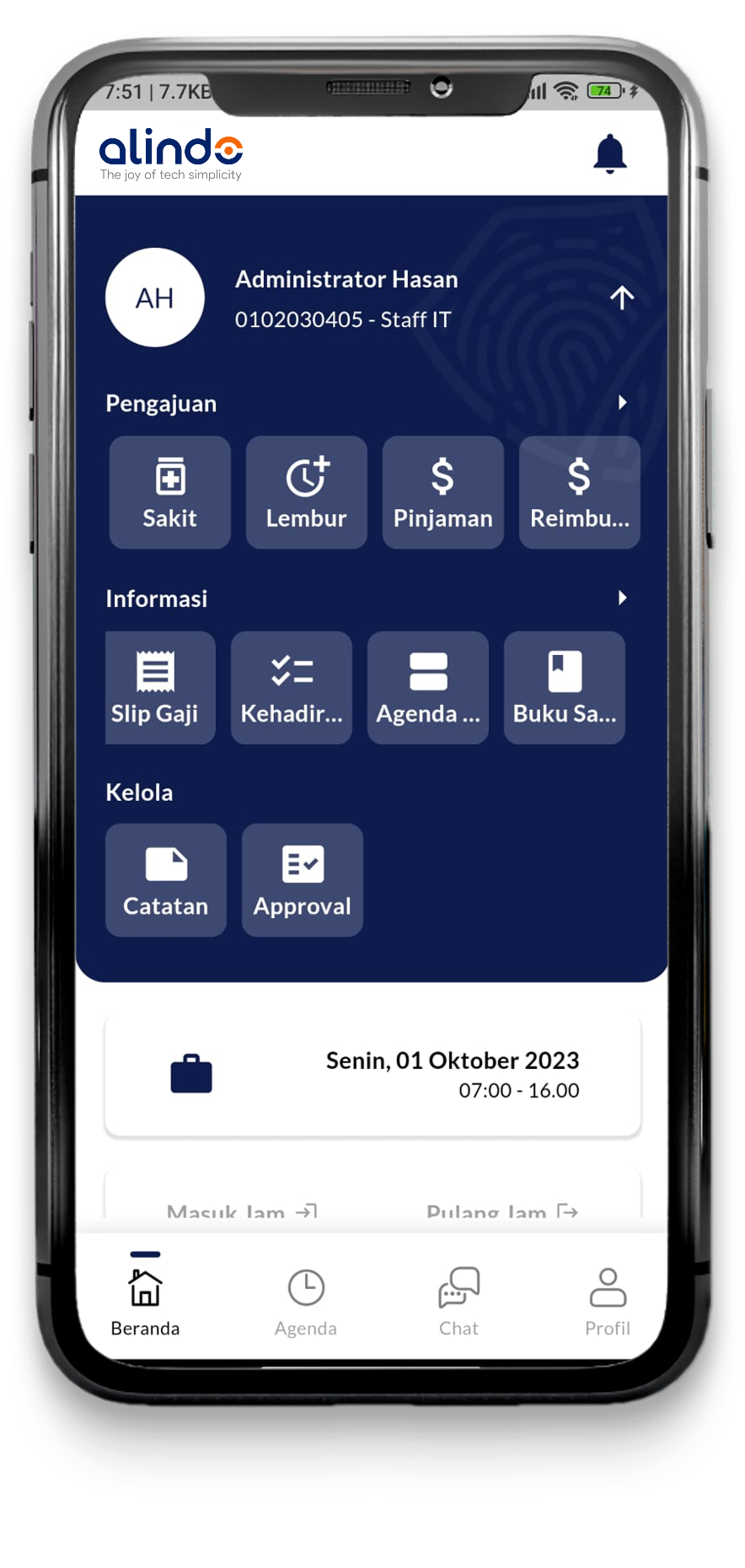TAJEER mobile app mockup