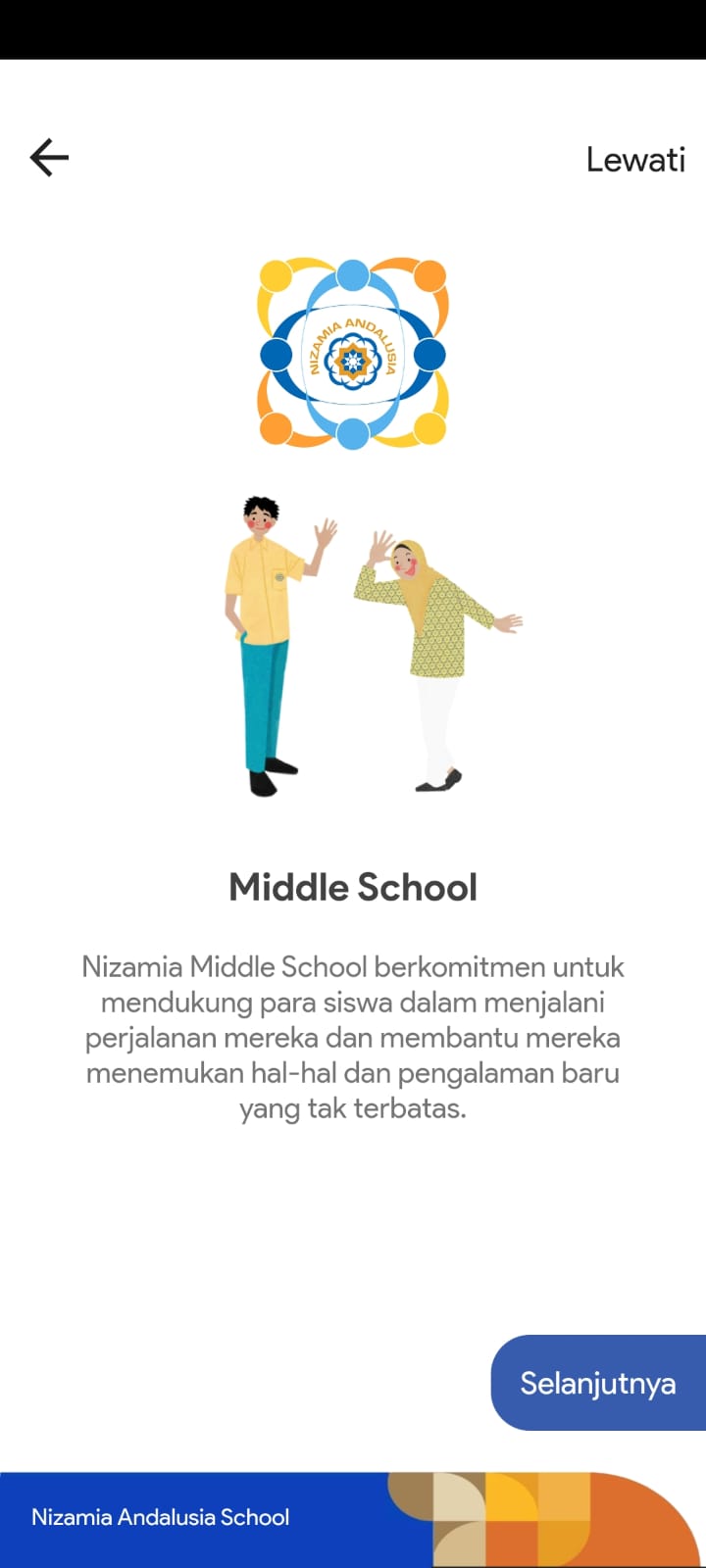 Onboarding — Middle School: supporting students' limitless journey