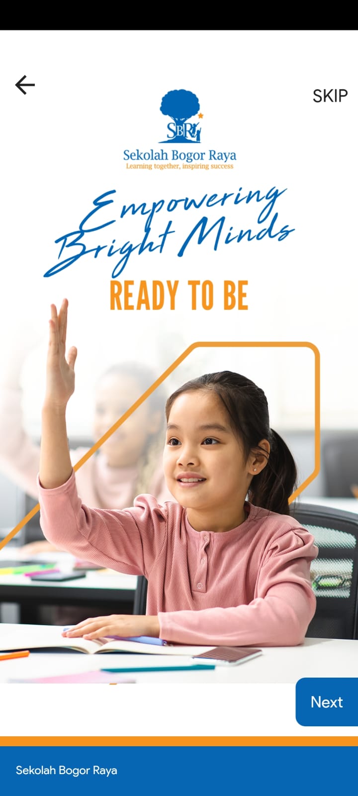 Onboarding — Empowering Bright Minds, READY TO BE