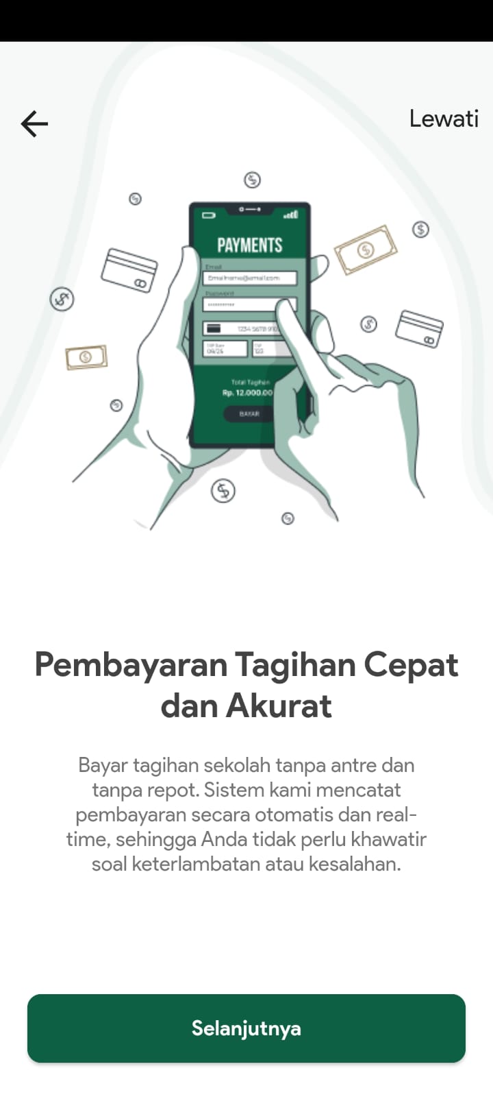 Onboarding — Pembayaran Tagihan Cepat